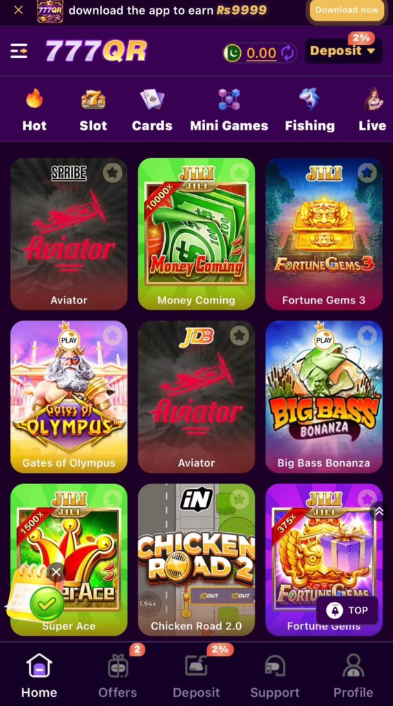 777QR Game