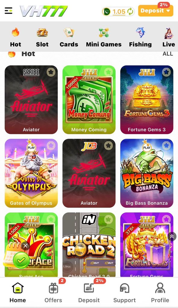 VH777 Game