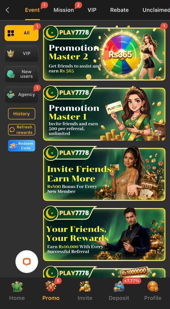 PLAY7778 Game
