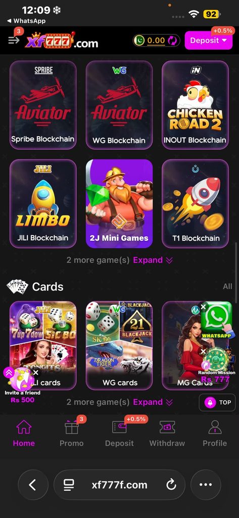XF777 Game