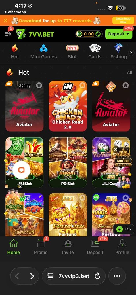 7VVBET Game